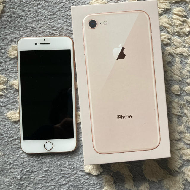 iPhone8 ゴールド　64gb SIMフリー