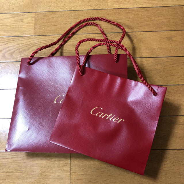 Cartier(カルティエ)のカルティエ　ショップ袋 レディースのバッグ(ショップ袋)の商品写真