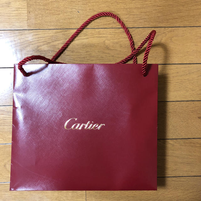 Cartier(カルティエ)のカルティエ　ショップ袋 レディースのバッグ(ショップ袋)の商品写真