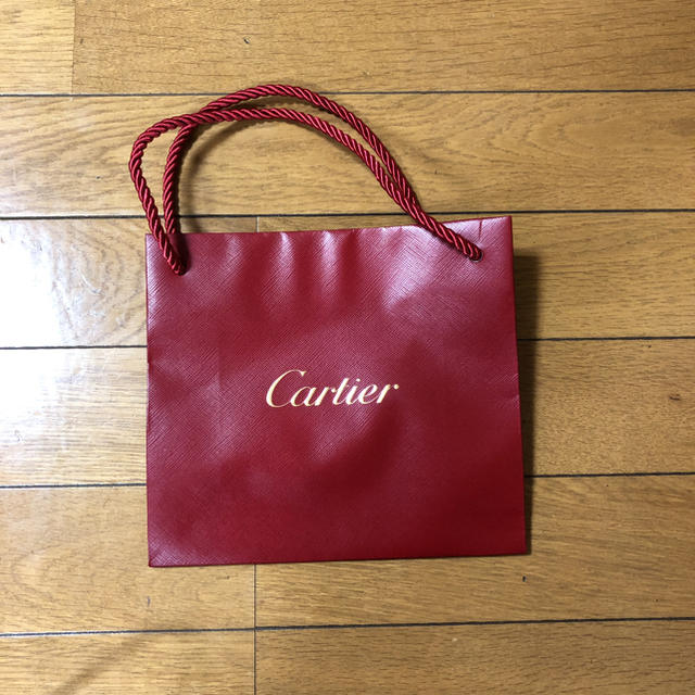 Cartier(カルティエ)のカルティエ　ショップ袋 レディースのバッグ(ショップ袋)の商品写真