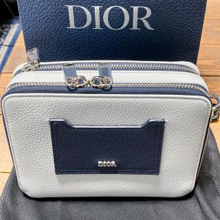 ディオール(Dior)の【ロビン様専用】■DIOR■グレインドカーフレザー ポーチ(ショルダーバッグ)