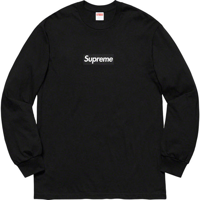 supreme Box Logo L/S Tee シュプリーム ボックスロゴ　黒