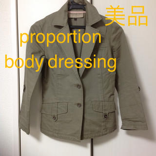プロポーションボディドレッシング(PROPORTION BODY DRESSING)の[美品] proportion body dressing テーラードジャケット(テーラードジャケット)