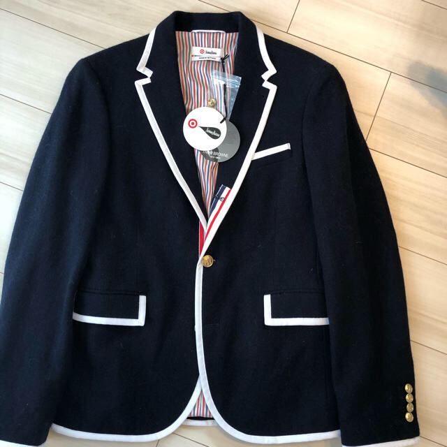 THOM BROWNE(トムブラウン)のパイピングジャケット メンズのジャケット/アウター(テーラードジャケット)の商品写真