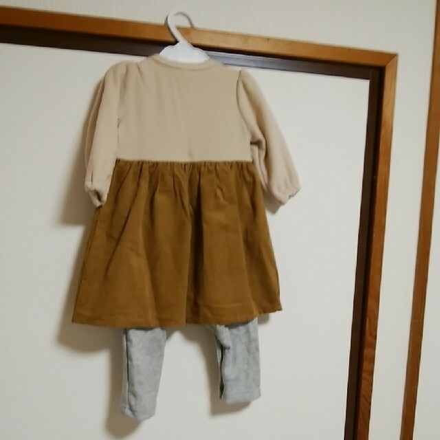 ニッセン(ニッセン)の重ね着風カバーオール　ロンパース キッズ/ベビー/マタニティのベビー服(~85cm)(カバーオール)の商品写真