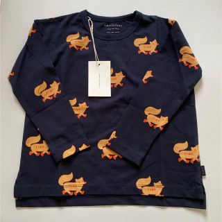 ボボチョース(bobo chose)のtinycottons  foxes Tシャツ(Tシャツ/カットソー)