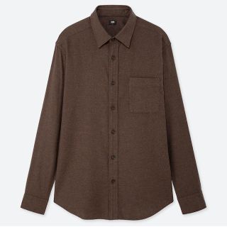 ユニクロ(UNIQLO)の【送料込】【新品・未使用】【UNIQLO】フランネルシャツ（長袖）(シャツ)