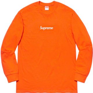 シュプリーム(Supreme)のsupreme Box Logo L/S Tee シュプリーム ボックスロゴ(Tシャツ/カットソー(七分/長袖))