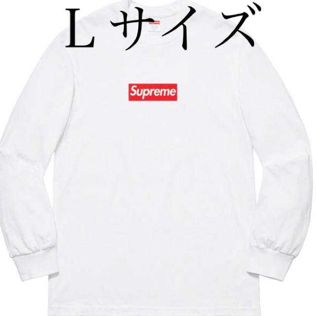 supreme Box Logo L/S Tee Ｌサイズ