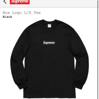 シュプリーム(Supreme)のsupreme Box Logo L/S Tee シュプリーム ボックスロゴ (Tシャツ/カットソー(七分/長袖))