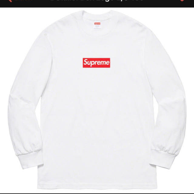 シュプリーム ロンティーboxlogo 【楽天ランキング1位】 13720円引き