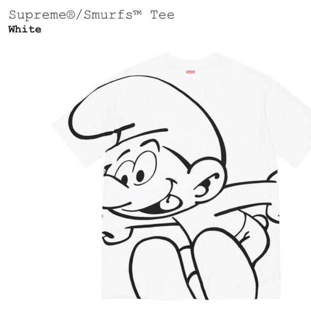 supreme week7 smurfs tee スマーフ T XL