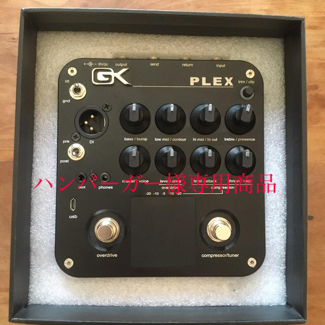 Gallien-Krueger PLEX ｜ギャリエン・クルーガー　プリアンプ 楽器のベース(ベースエフェクター)の商品写真