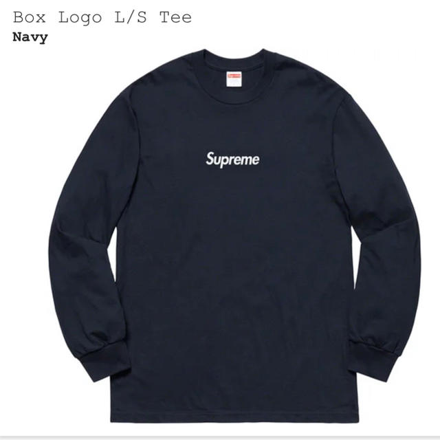 Supreme(シュプリーム)のsupreme Box Logo L/S Tee メンズのトップス(Tシャツ/カットソー(七分/長袖))の商品写真