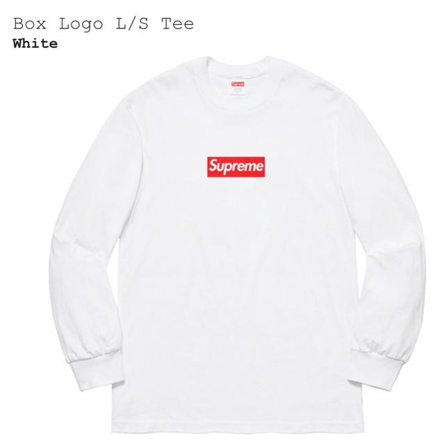 supreme boxlogo ロンTメンズ