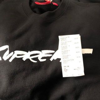 シュプリーム(Supreme)の【 Black S 】 Futura Logo Crewneck(スウェット)