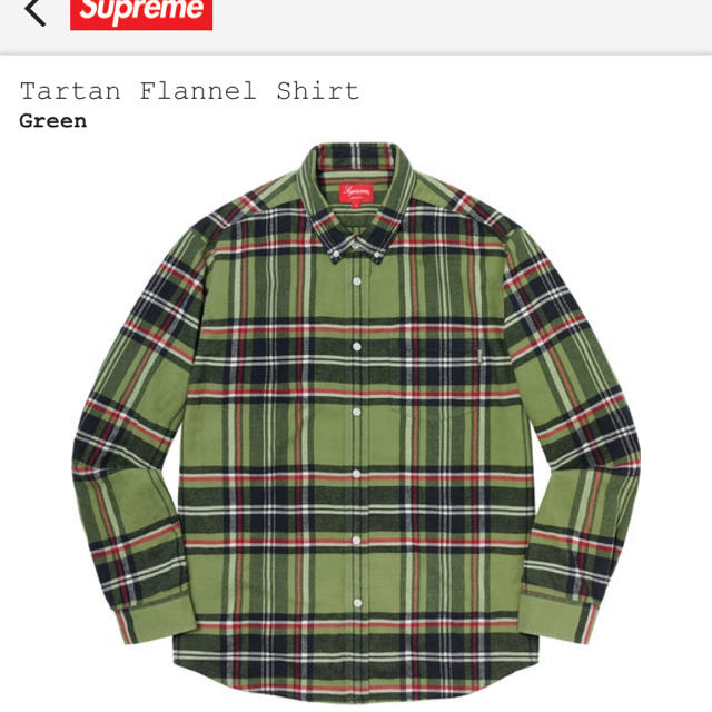 少し豊富な贈り物 Plaid 20fw 2023AW supreme Flannel tartan flannel