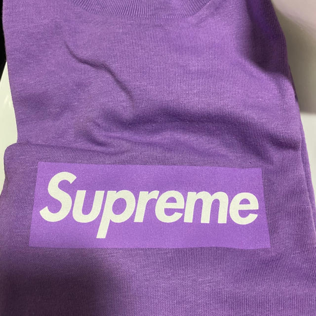 超お値打ち Supreme Box Logo L/S Tee Lサイズ パープル | badenbaden ...