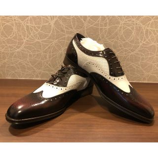 メンズティノラス(MEN'S TENORAS)の新品未使用　メンズティノラス　バイカラー　ドレスシューズ(ドレス/ビジネス)