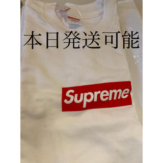 シュプリーム(Supreme)のSupreme Week7 Box Logo L/S Tee White L(Tシャツ/カットソー(七分/長袖))