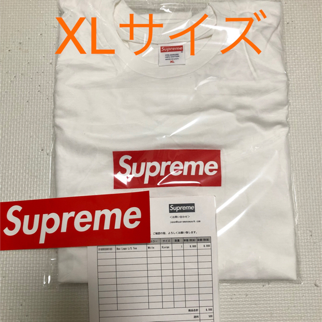 20FW シュプリームSupreme Box Logo L/S Tee ＸＬ