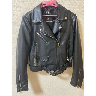 ザラ(ZARA)のZARA レディース ライダース (未着用) S(ライダースジャケット)