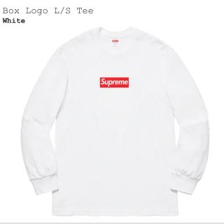 シュプリーム(Supreme)のSupreme Box Logo L/S Tee ボックスロゴ Tシャツ(Tシャツ/カットソー(七分/長袖))