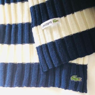 ラコステ(LACOSTE)の【LACOSTE】ラコステマフラー　ボーダー柄(マフラー/ショール)