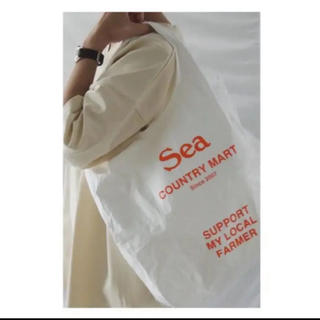 シー(SEA)の新品未使用★SEA REUSABLE BAG ORANGE(エコバッグ)