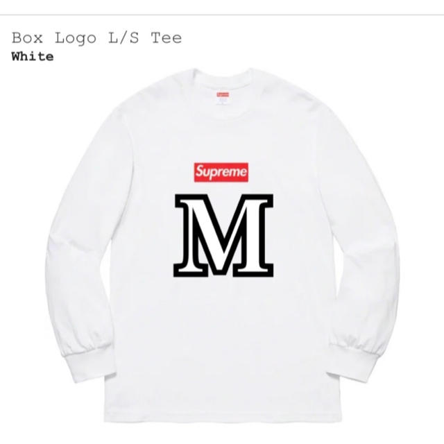 トップスsupreme Box Logo L/S Tee シュプリーム ボックスロゴ