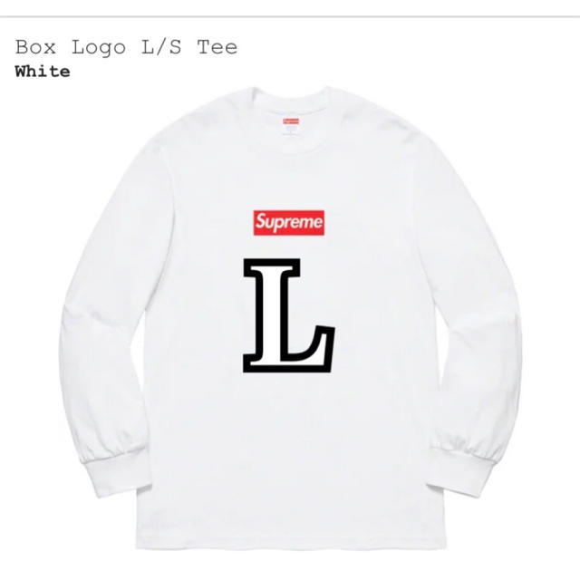 メンズsupreme Box Logo L/S Tee シュプリーム ボックスロゴ