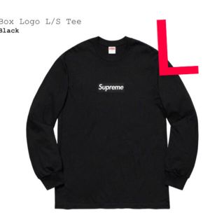 シュプリーム(Supreme)のsupreme Box Logo L/S Tee シュプリーム ボックスロゴ(Tシャツ/カットソー(七分/長袖))