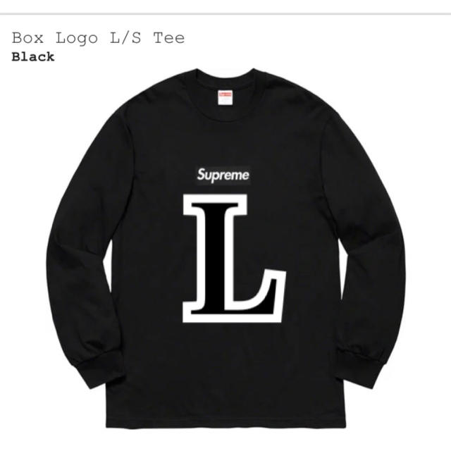 supreme Box Logo L/S Tee シュプリーム ボックスロゴTシャツ/カットソー(七分/長袖)