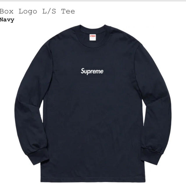 Supreme Box Logo L/S Tee シュプリーム　ボックス　ロゴ