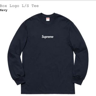 シュプリーム(Supreme)のSupreme Box Logo L/S Tee シュプリーム　ボックス　ロゴ(Tシャツ(長袖/七分))