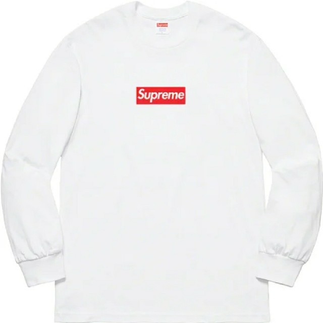 Supreme(シュプリーム)のsupreme boxlogo 白M メンズのトップス(Tシャツ/カットソー(半袖/袖なし))の商品写真