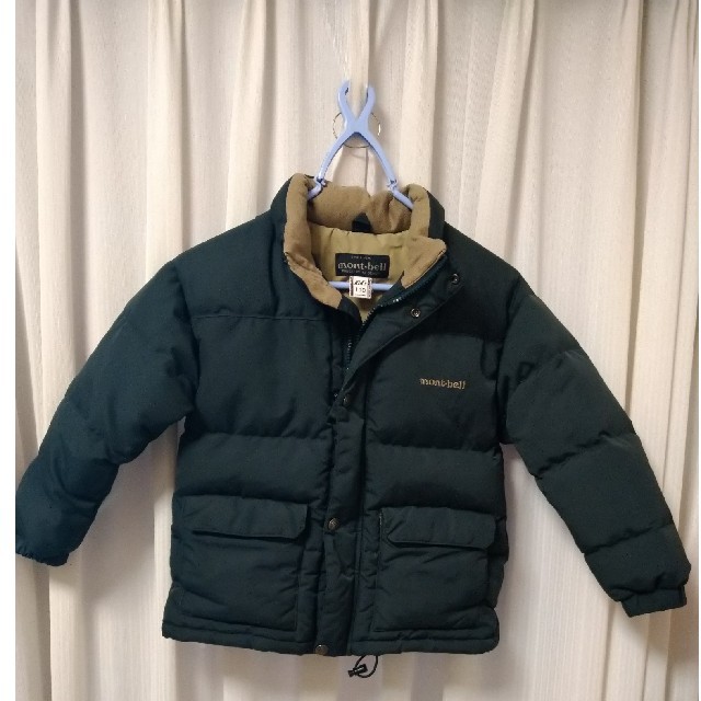 mont bell(モンベル)のしみ様　モンベル　ダウン　110 キッズ/ベビー/マタニティのキッズ服男の子用(90cm~)(ジャケット/上着)の商品写真