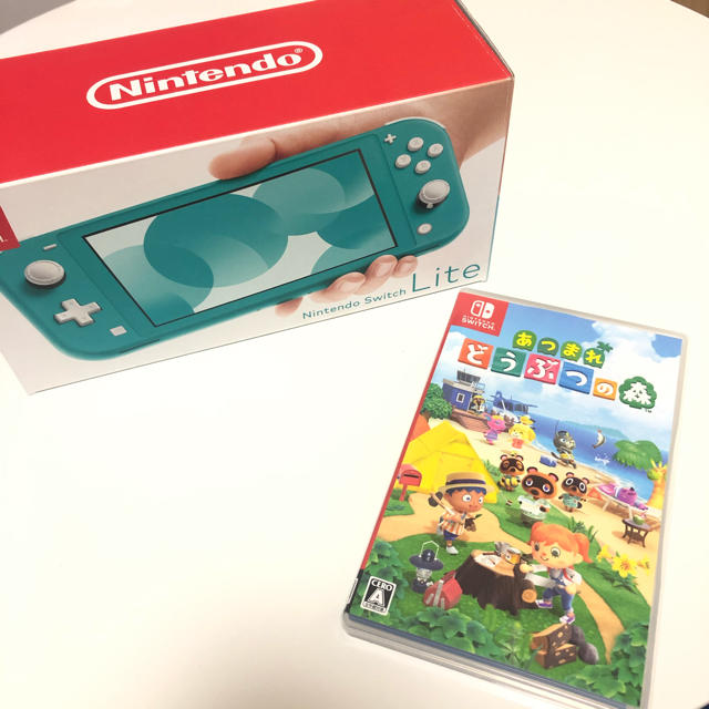 Nintendo Switch Light あつ森セット 本体 最終値下げ Nintendo Switch Light あつ森セット 本体 最終値下げ