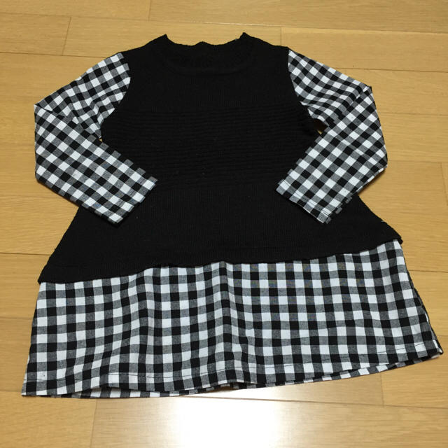 韓国子供服 100 キッズ/ベビー/マタニティのキッズ服女の子用(90cm~)(ニット)の商品写真