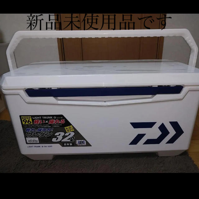 肌触りがいい ダイワ ライトトランクα GU 3200 レッド クーラー