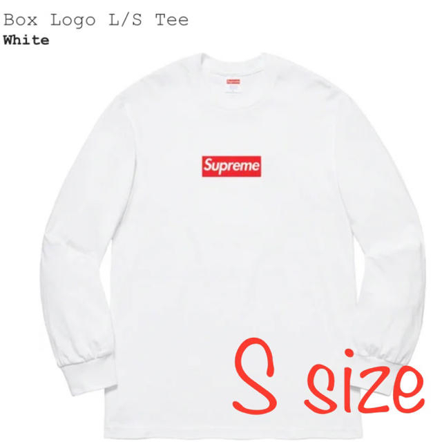 Supreme(シュプリーム)の[大人気] Box Logo L/S Tee ロンT [即完] メンズのトップス(Tシャツ/カットソー(七分/長袖))の商品写真