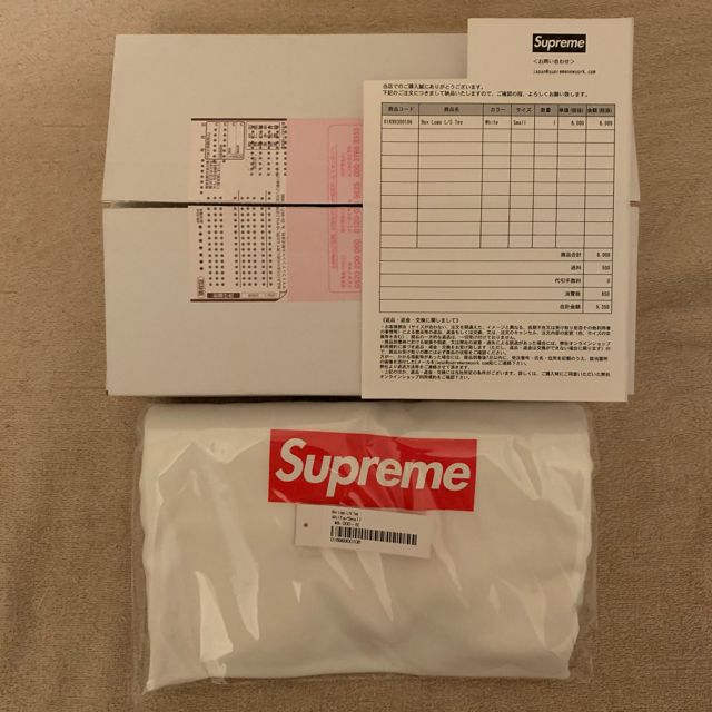Supreme(シュプリーム)の[大人気] Box Logo L/S Tee ロンT [即完] メンズのトップス(Tシャツ/カットソー(七分/長袖))の商品写真
