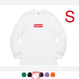 シュプリーム(Supreme)のSupreme Box Logo L/S Tee White S (Tシャツ/カットソー(七分/長袖))