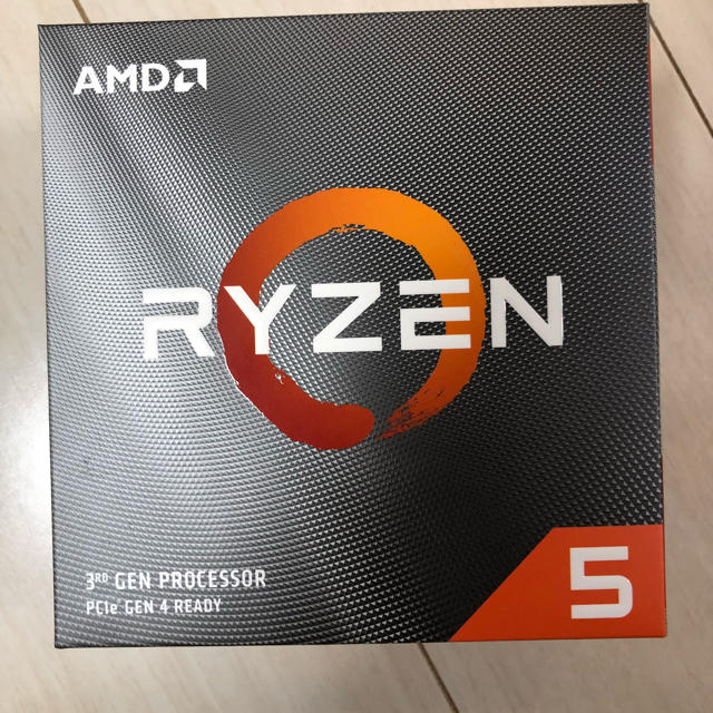 新品未開封 AMD Ryzen5 3600 国内正規代理店品