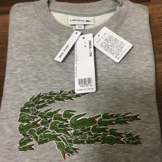 ラコステ(LACOSTE)のラコステ　LACOSTE スウェット　トレーナー　グレー(スウェット)