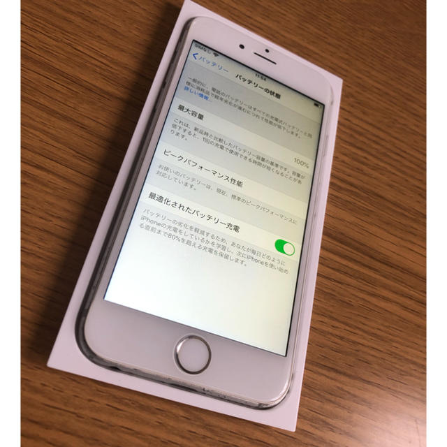 iPhone(アイフォーン)の10 iPhone6s 128GB simフリー　完動品 スマホ/家電/カメラのスマートフォン/携帯電話(スマートフォン本体)の商品写真