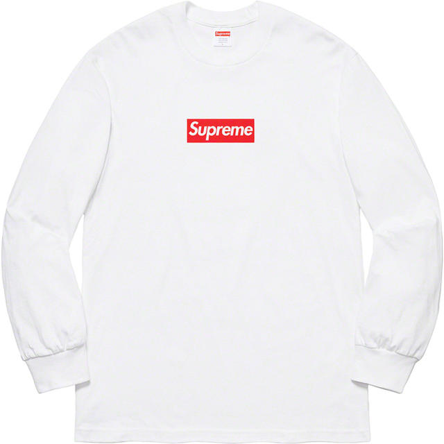 メンズLサイズ　Supreme  Box Logo L/S Tee