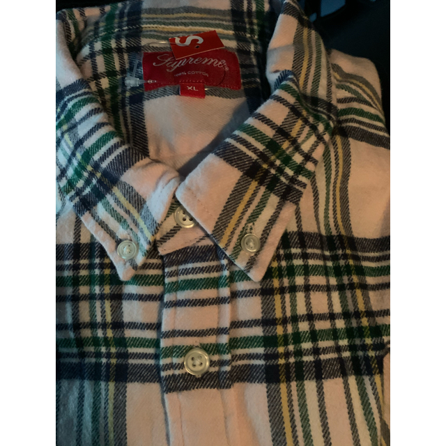XL supreme flannel shirt ネルシャツ　シュプリーム