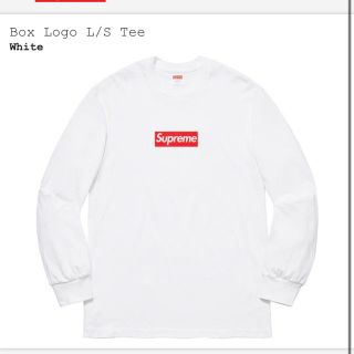 シュプリーム(Supreme)のsupreme boxlogo l/s tee(Tシャツ/カットソー(七分/長袖))