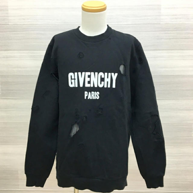 givenchy スウェット　トレーナー  デストロイ